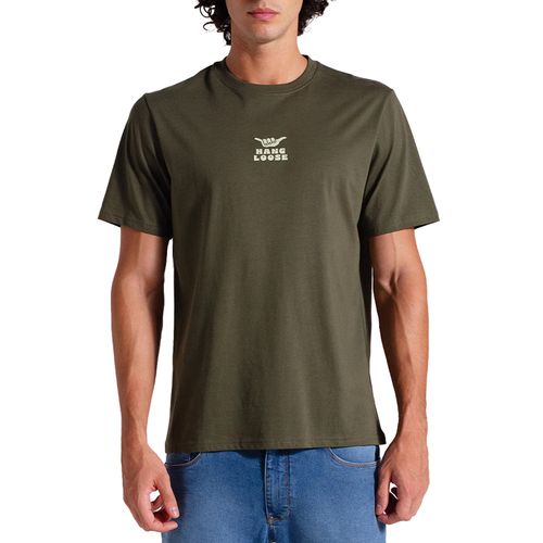 Camiseta Masculina Hang Loose Field VERDE-HLTS030220- -1-